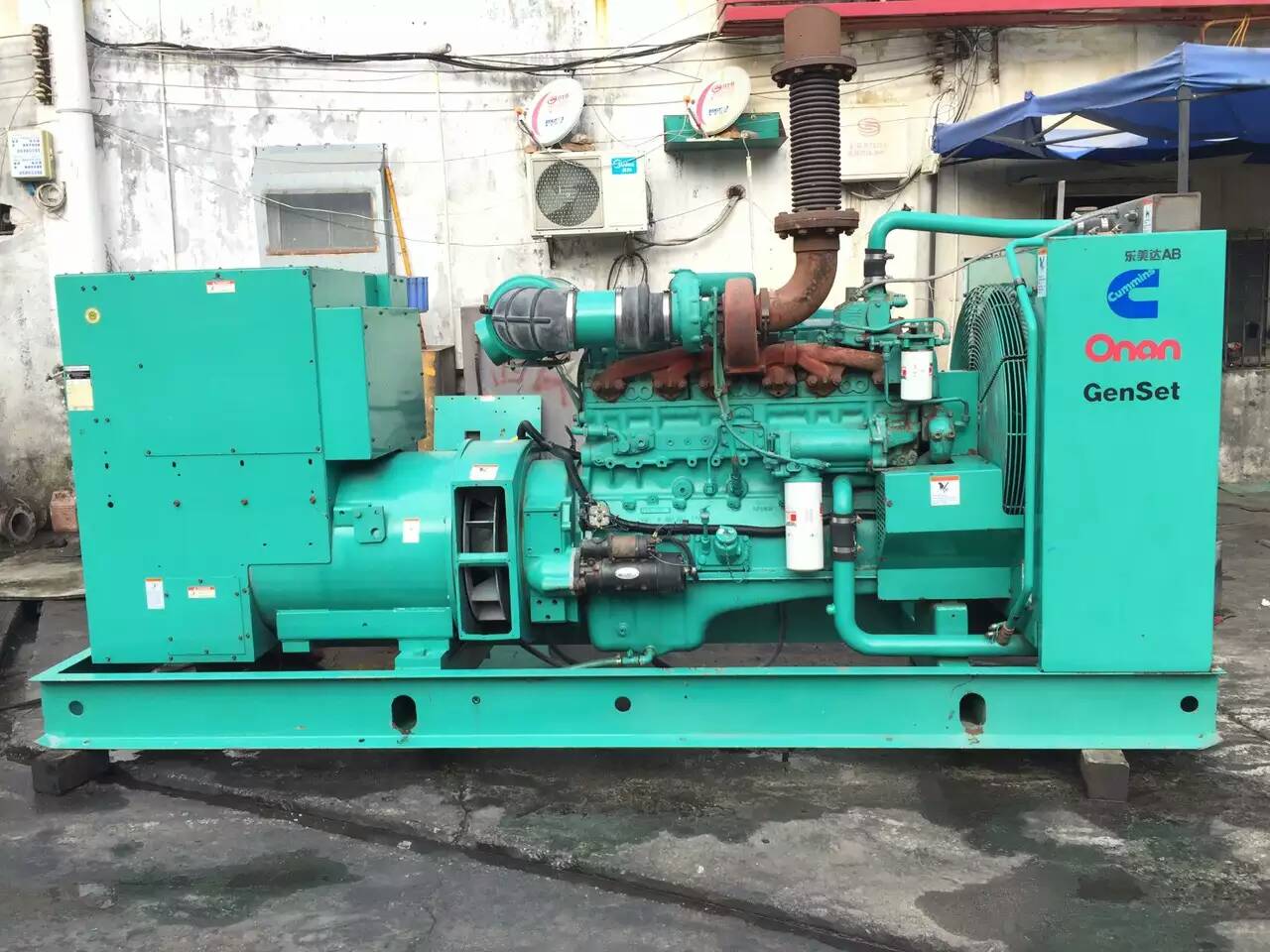 青阳租赁发电机-柴油发电机不正常冒烟的原因